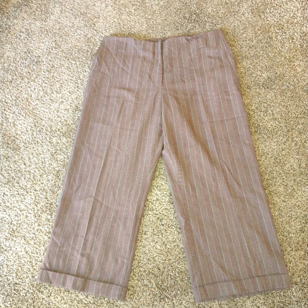 Pin striped slacks